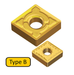 Váltólapka, bevonatos keményfémTaeguTec